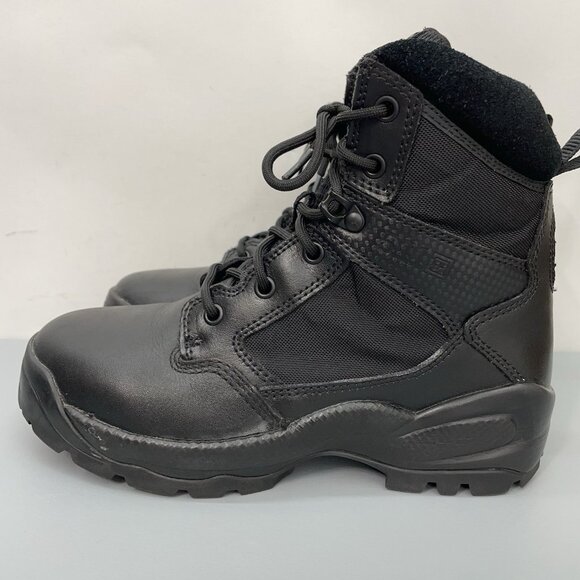 5.11 Tactical ATAC 2.0 NZ 6” Boots Combat Duty Leather Black Mens 7 - Picture 6 of 14
